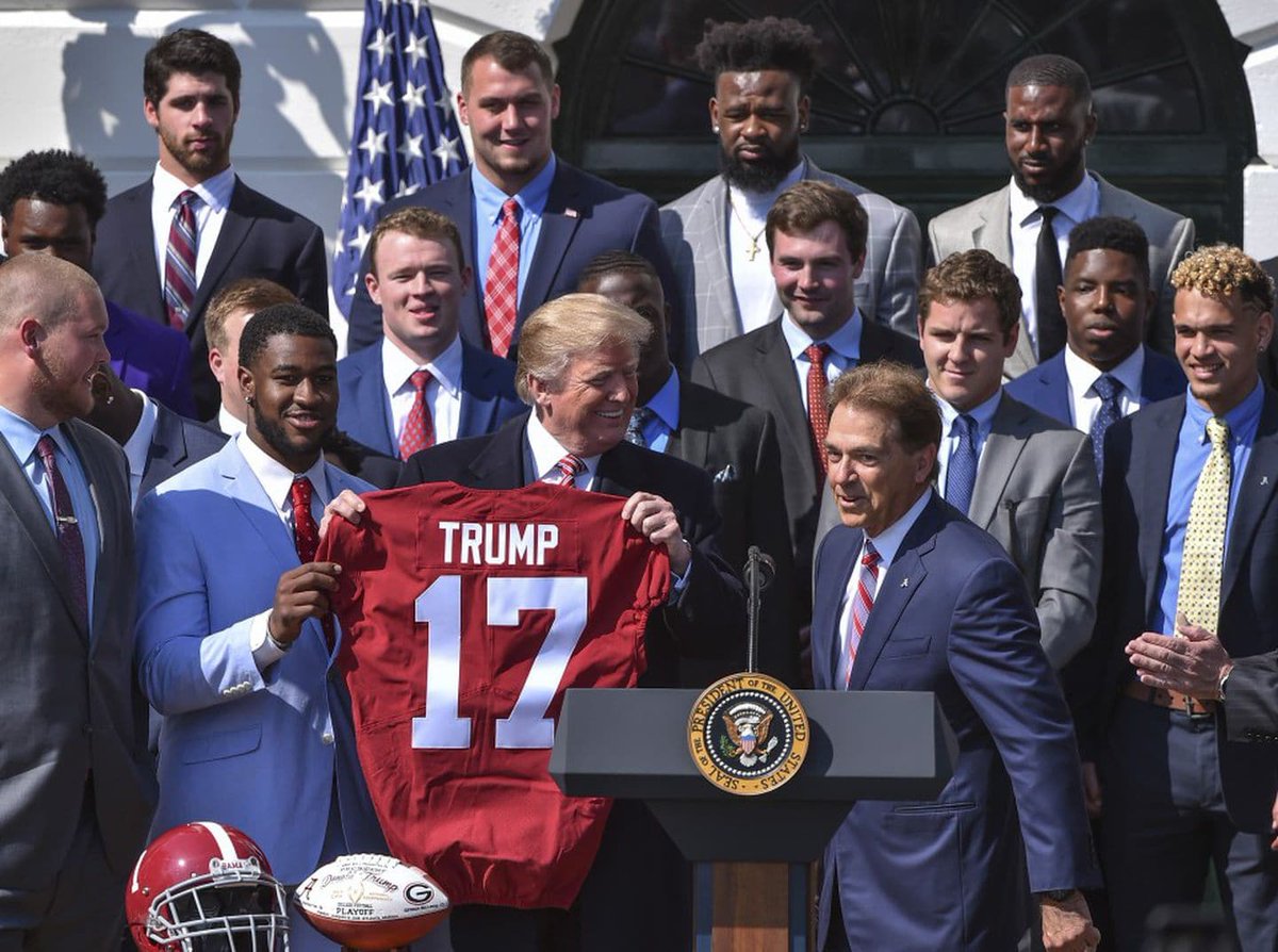 Breaking: University of Alabama Preparing for President Trump to Attend LSU Game si.com/college/alabam…