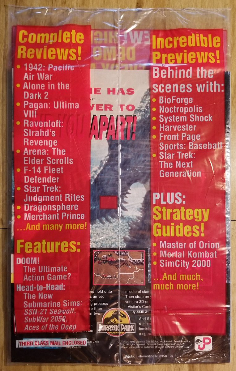 Bz This Beauty Just Arrived Today The First Ever Na Premier Issue Of Pcgamer Magazine With 3 5 Diskette Vol 1 No 1 May June 1994 Still Brand New And Sealed In