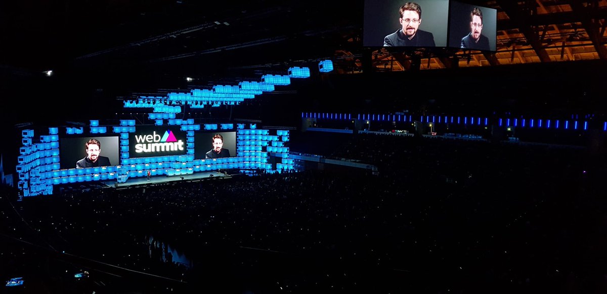 "The problem with GDPR is it doesn’t address the problem, focusing on data protection rather than data collection" <a href="/Snowden/">Edward Snowden</a> at the <a href="/WebSummit/">Web Summit</a>