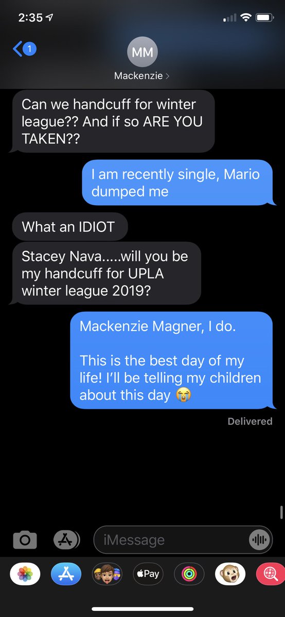 Heartbreaks are common in this game, especially when it comes to winter league baggage. Thankfully, love prevails #lostlove #bounceback @staceynava <a href="/MackMagner/">MacKenzie J. Magner</a> <a href="/M_Escobar87/">Mario Escobar Jr</a>