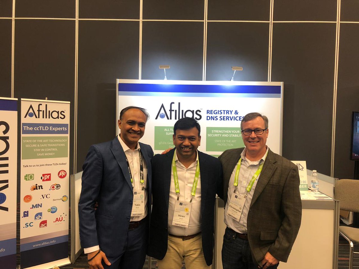 Productive interaction between <a href="/Afilias/">Afilias</a> and <a href="/ConnectReseller/">ConnectReseller</a> teams.

#ICANN66 #domainnames #ConnectReseller