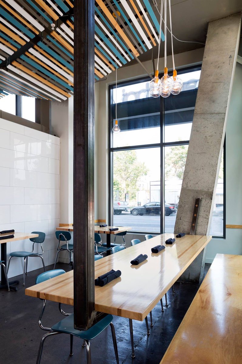 beauthaidc's tweet photo. Party of 10 🎉 our communal table in #Shaw is just one of the many ways we can accommodate groups at our restaurants. DM us about group dining & event options! #dc #dceventplanner #dcgroupdining #architecture #restaurantdesign #bestofdc #eaterdc #dchappyhour #shawdc #downtowndc https://t.co/QOG7XsSeYY