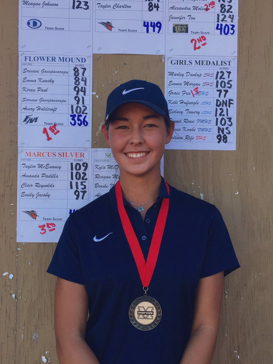LEISD Athletics (@leisdathletics) on Twitter photo ⛳️Congratulations to LEHS Girls golfer Grace Frei for finishing 1st Place in Girls Division at Bridlewood Chill Tournament hosted by Flower Mound Marcus. Grace shot a round of 77! #LoboProud <a href="/LittleElmHS/">Little Elm HS</a> <a href="/leisd/">Little Elm ISD</a> ⛳️Congratulations to LEHS Girls golfer Grace Frei for finishing 1st Place in Girls Division at Bridlewood Chill Tournament hosted by Flower Mound Marcus. Grace shot a round of 77! #LoboProud <a href="/LittleElmHS/">Little Elm HS</a> <a href="/leisd/">Little Elm ISD</a>