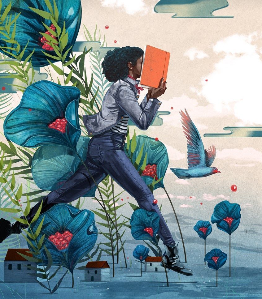 DirIllustration's tweet image. So many books, so little time...
-
Illustration by @Bartlettstudio represented by @morgangaynin 

See more here: buff.ly/2J561cj

#constantlylearning #illustration_art #digitalart