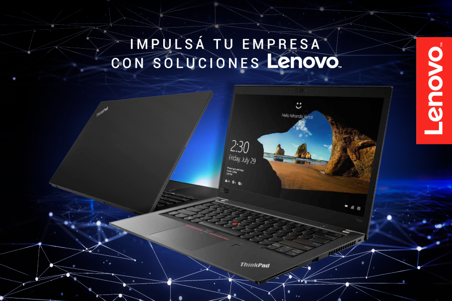 Lenovo cuenta con una amplia gama de Notebooks que se adaptan a las necesidades de cualquier tipo de empresa. Diseños únicos, gran durabilidad, conectividad simplificada y una productividad inigualable. 

¡Contactanos!