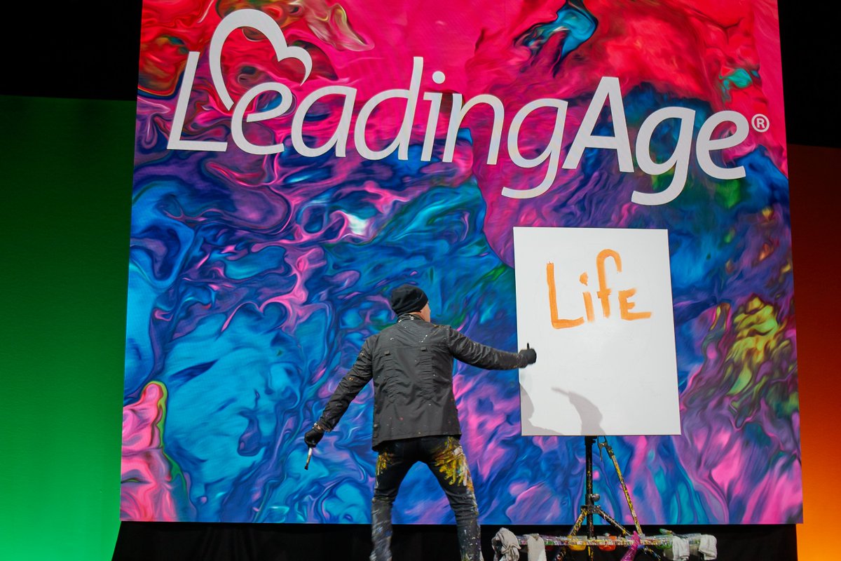 LeadingAge's tweet photo. Feeling nostalgic already for #LeadingAge19? Check out our photo album on Facebook. Feel free to tag yourself and friends in the photos! https://t.co/am4qBPMt78 https://t.co/fgNEqisNFE