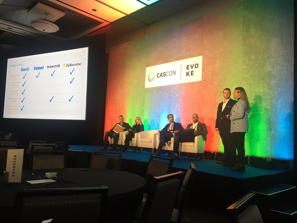 EvokeAwards's tweet photo. #TechforGood competition (semi-final) is happening right now at the Conference Center.
Outstanding ideas!
#CASCONxEVOKE #CASCON #IBM #IBMCanada #IBMCAS #IBMCASCON #EVOKECanada https://t.co/iQLr1zHBXE