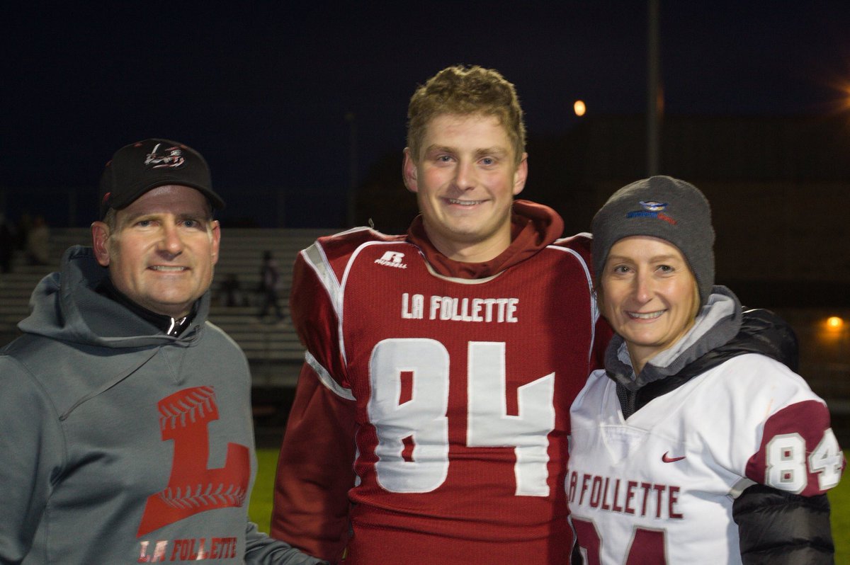 Congratulations to <a href="/AndrewRajkovich/">Andrew Rajkovich</a>  for being named 2nd Team All Conference TE/FB.