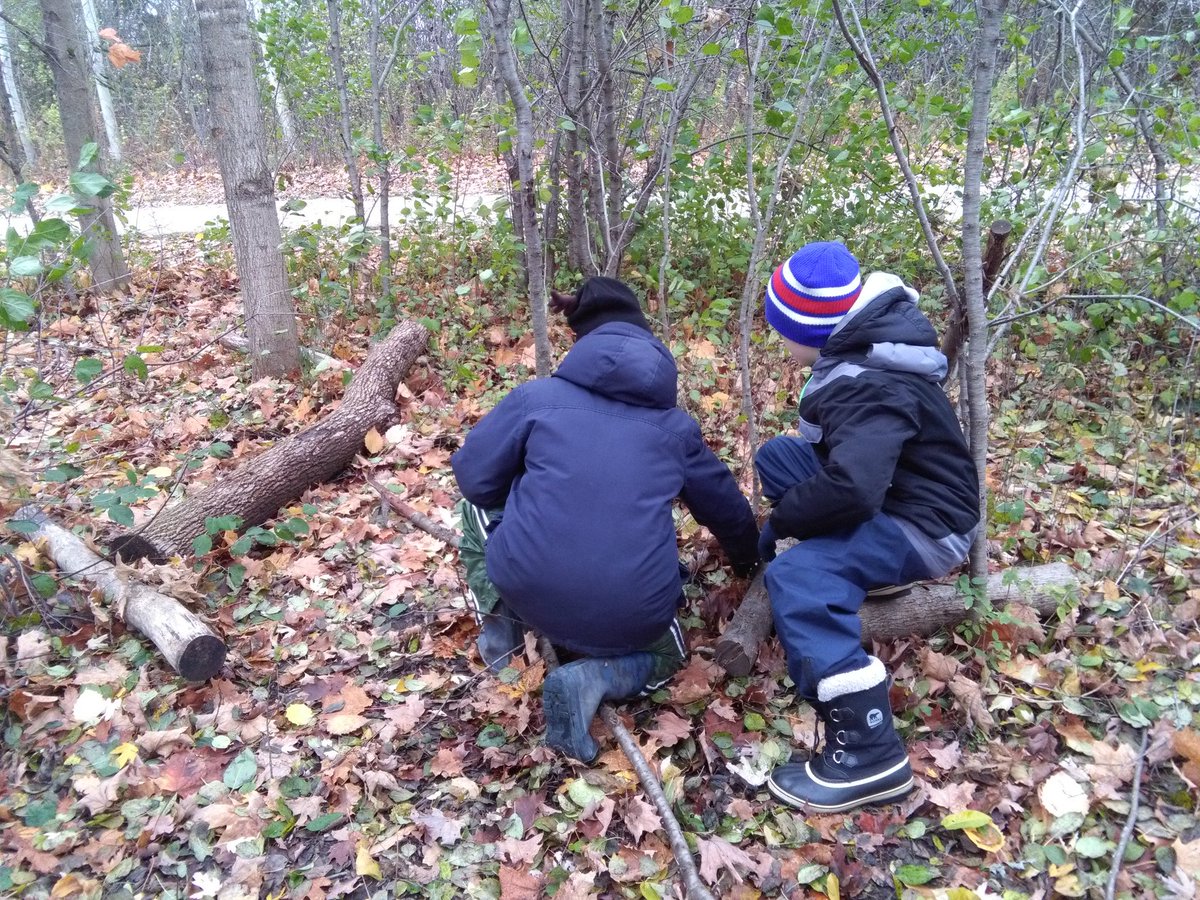 MissDahmer's tweet photo. Our first day of Forest School! https://t.co/TU7tqZUabG