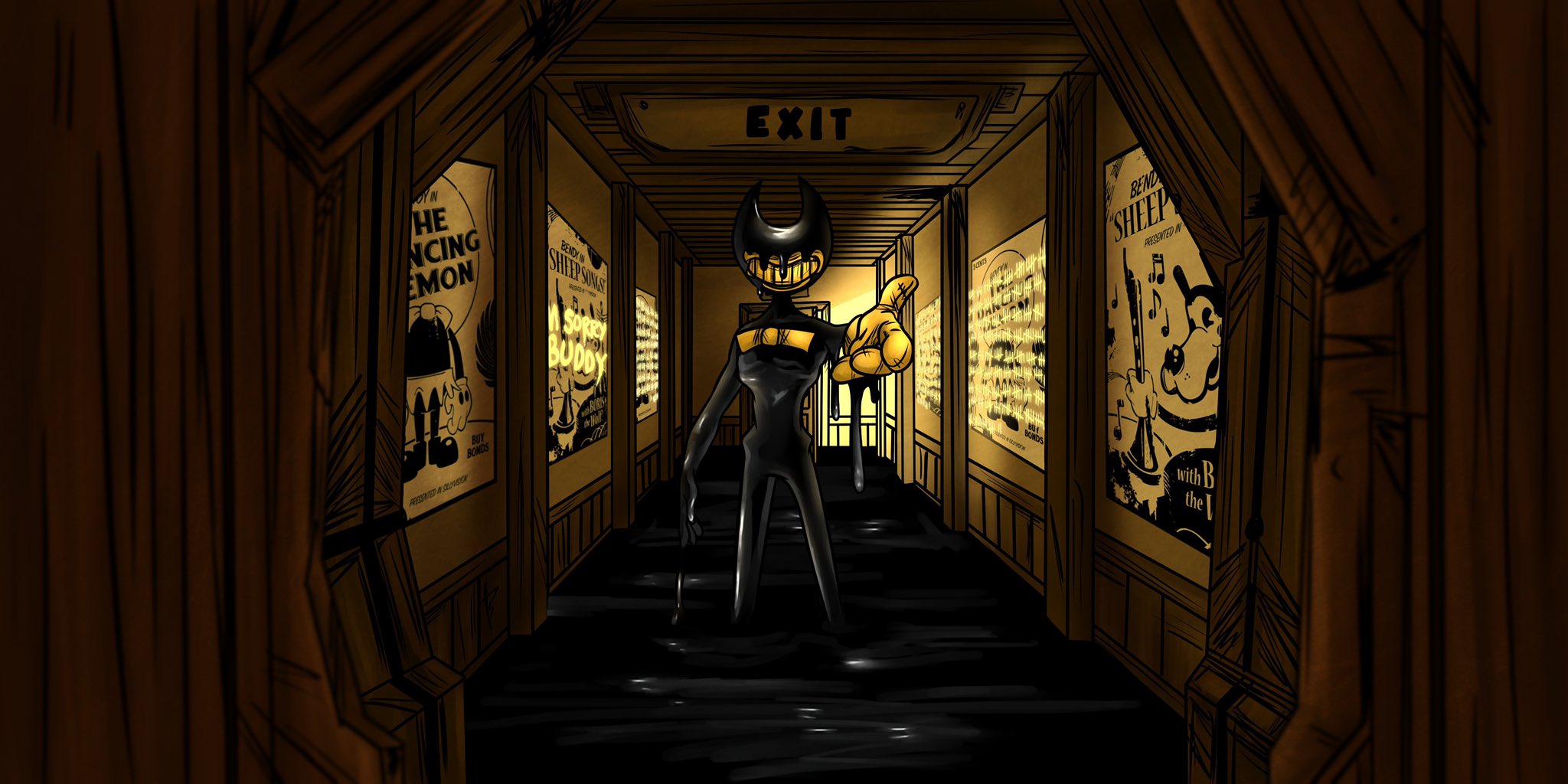 Комнаты Bendy and the Dark Revival
