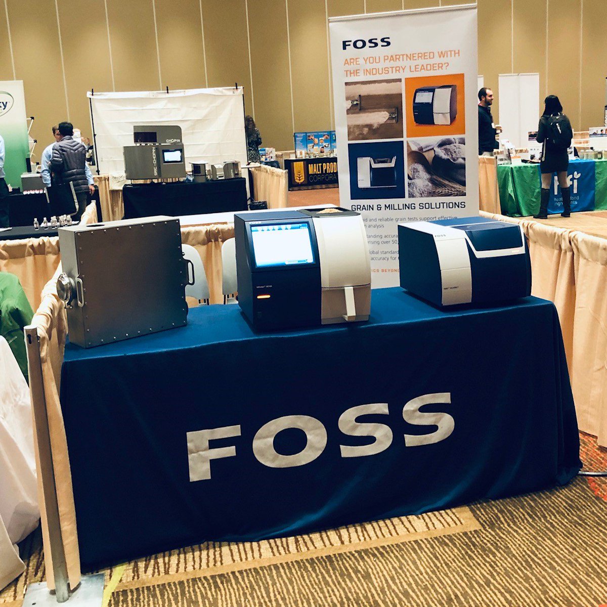 FOSS_Americas's tweet photo. Visit with our #feed, #forage, and #grain experts at tabletop 115 today and tomorrow in #Denver, CO! 

#cerealsgrains19 #denver #grainanalysis #Infratec https://t.co/yvA5uNCGOR