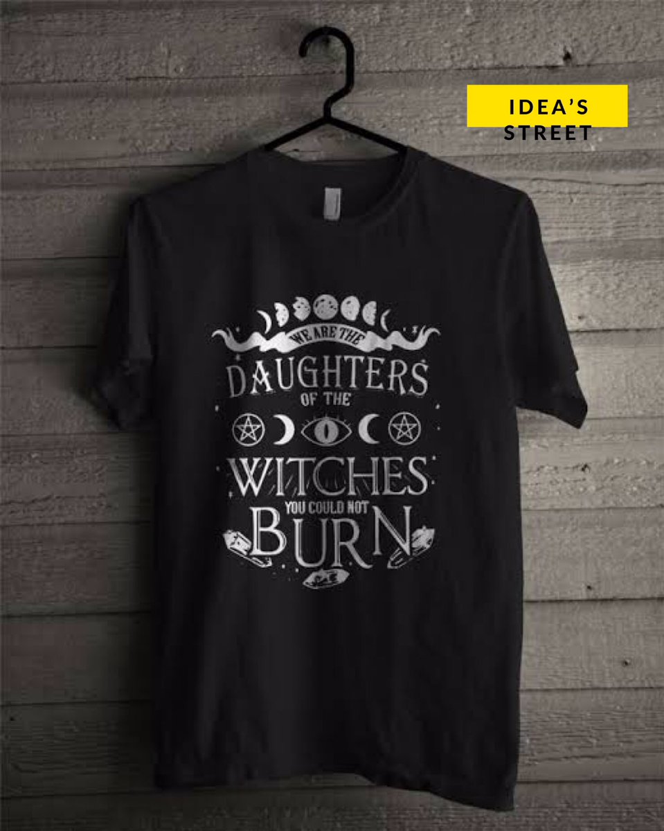 StreetIdea's tweet photo. #FeministTees #IdeaStreet
“We Are The Granddaughters Of The Witches You Could Not Burn T Shirt”
100% Cotton with premium super soft feel.
Order now
0333-1970429
Price : 900
Free Delivery all over Pakistan. https://t.co/8KaEUGnuym