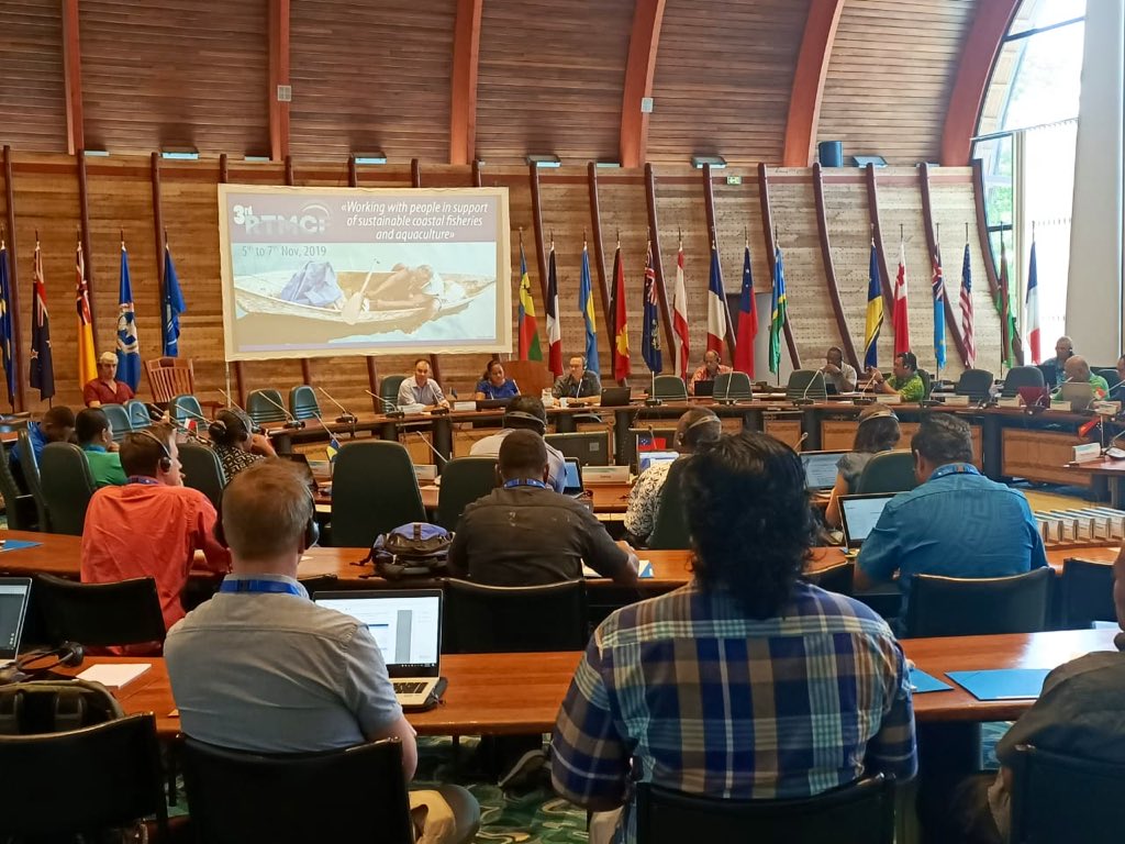 Pleased to open the 3rd Regional Technical Meeting on #CoastalFisheries at @spc_cps HQ. Well managed coastal fisheries + #aquaculture = critical for livelihoods, #FoodSecurity, #resilience, #ClimateChange adaptation & a pillar of a sustainable #BluePacific