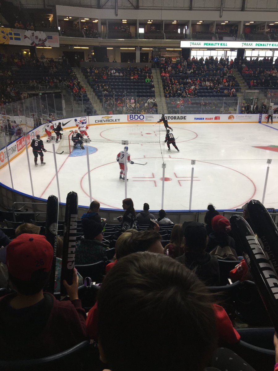 French Immersion & Mr Lutz’ home room won tickets to the @HockeyCanada World Hockey U-17 Challenge. #gocanada #wearemhcbe #hockeyexcellence