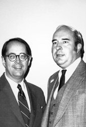 At the time of his death, Dwyer held office as the state treasurer for Pennsylvania, under Governor Richard Thornburgh (pictured together below). Dwyer was in his second term as treasurer