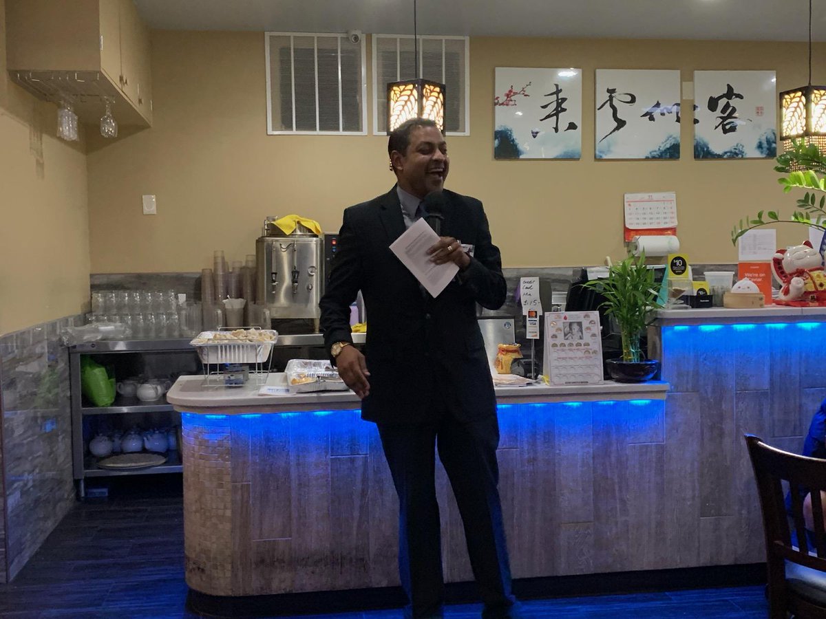 APICaucus's tweet image. Past APIC President Dr. Arnab Mukherjea giving the closing remarks at our APIC Award Ceremony #APICaucus #APHA2019 #APIhealth #HealthEquity #AwardCeremony