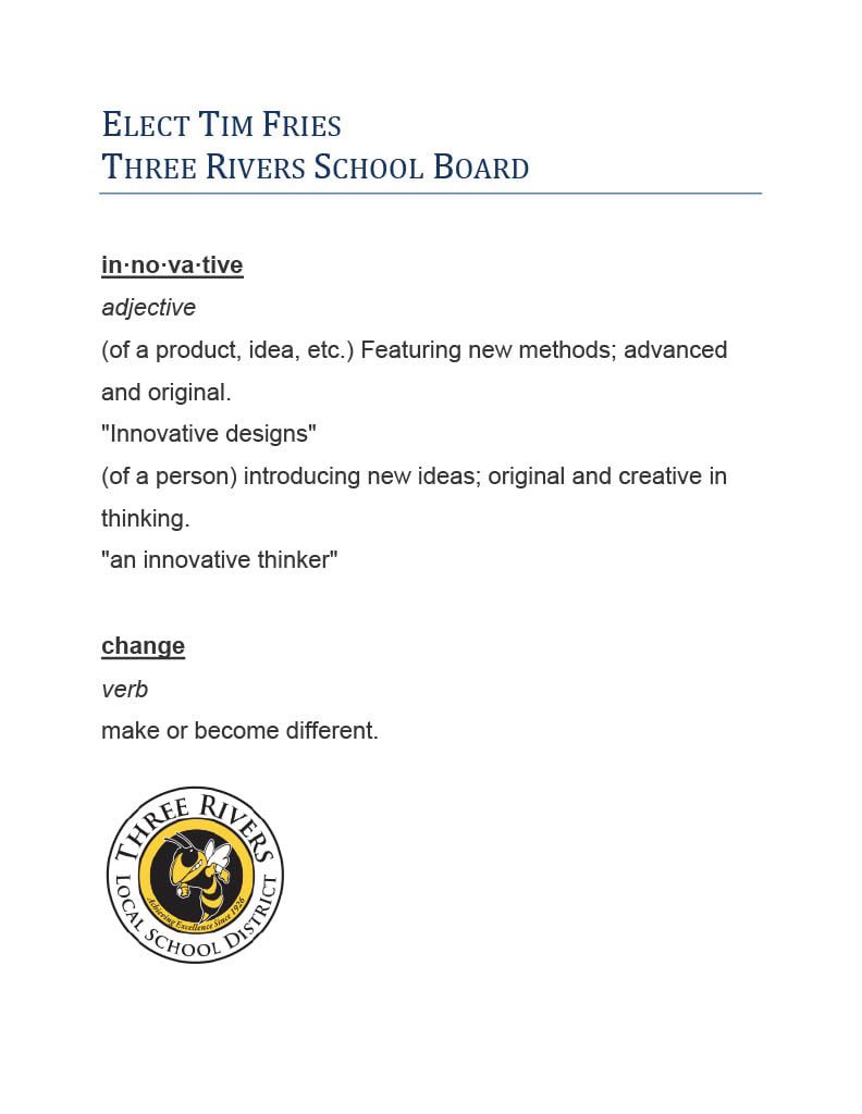 I would sincerely appreciate your support <a href="/TRLSDjackets/">Three Rivers</a> @TRABoosters