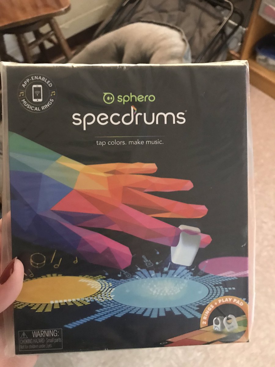 Today’s good thing is the arrival of the coding/tech related books I ordered. I’m also super excited to try out these Sphero Specdrums!