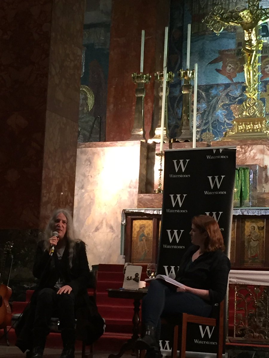 Nikki Mander (née Barrow) (@biscuitsbooks) on Twitter photo Just a few of the moments from 3 days with the legendary #PattiSmith . Intense, hard-working, voice of an angel, multiple hurrahs. Thanks abound to all who came and covered. And thanks to #PattiSmith <a href="/BloomsburyBooks/">Bloomsbury Books UK</a> Just a few of the moments from 3 days with the legendary #PattiSmith . Intense, hard-working, voice of an angel, multiple hurrahs. Thanks abound to all who came and covered. And thanks to #PattiSmith <a href="/BloomsburyBooks/">Bloomsbury Books UK</a>