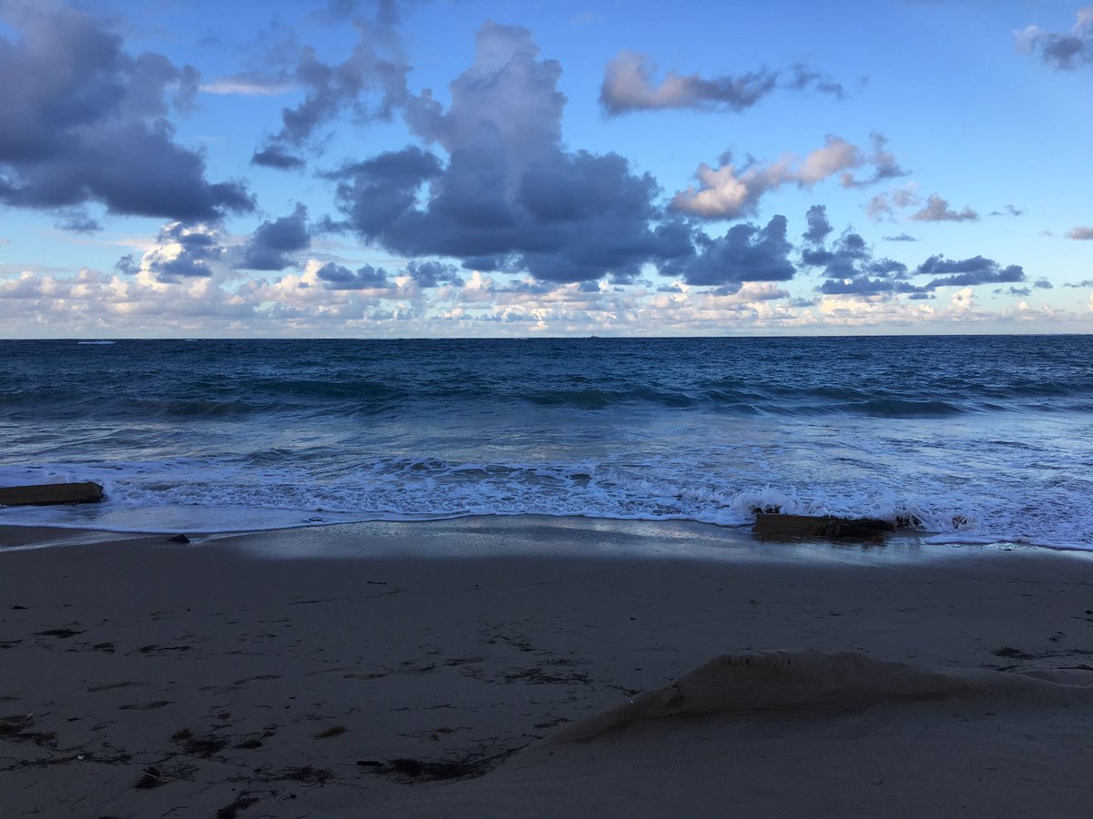 OrganicWriter's tweet photo. Busy day in San Juan PR meeting with small #farmers, #urbanag and #NGO #sustainableag professionals, learning about their post Hurricane Maria needs and explaining #SSARE training, research and education grant opportunities. And then watched sunset on the beach! https://t.co/PX0DAKniof