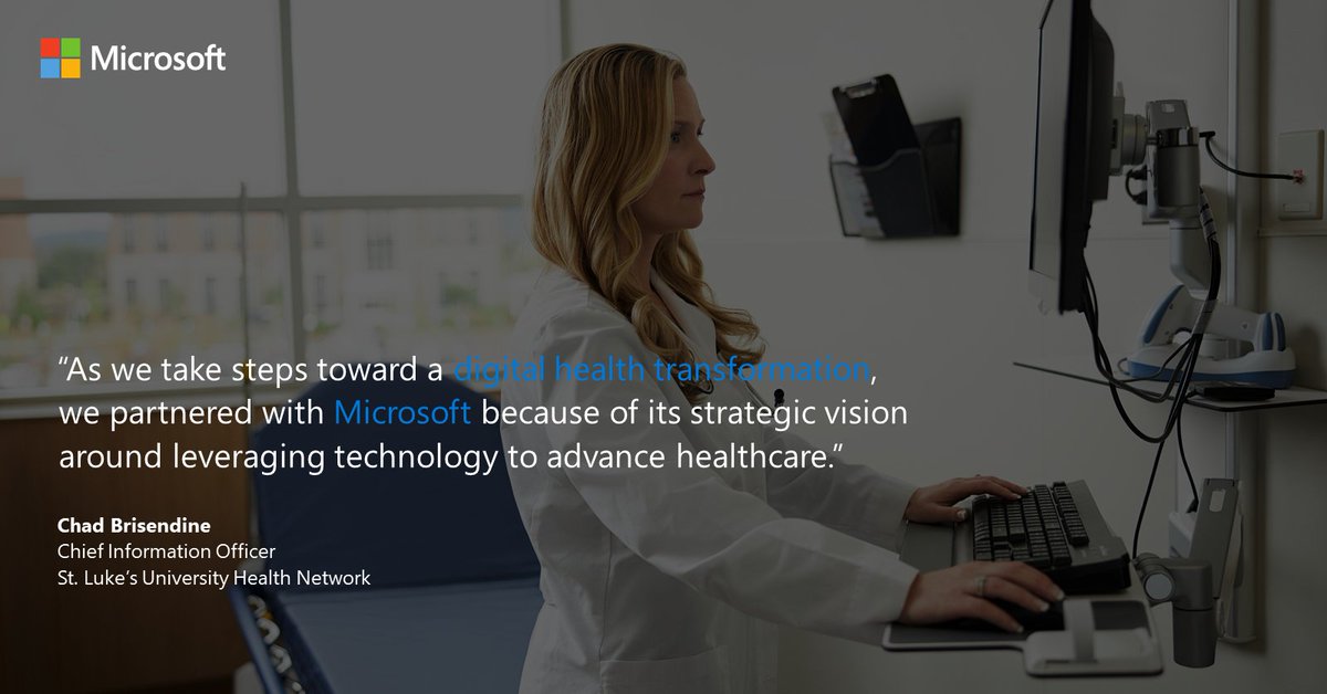 .@mystlukes redefines the standard for patient care with help from @Microsoft365 productivity cloud. http://msft.social/4jF3tw