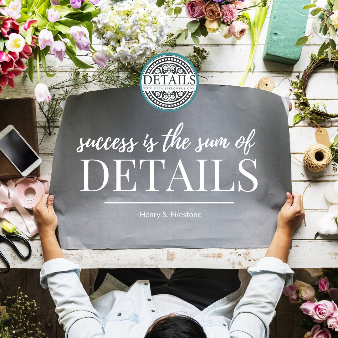 Every feature in Details is specifically tailored to help floral businesses do more &amp; earn more. It’s truly our mission to help the floral industry flourish, &amp; that starts with the people on the front lines! 🌷 Learn more at hubs.ly/H0lD6FT0. #mondaymotivation