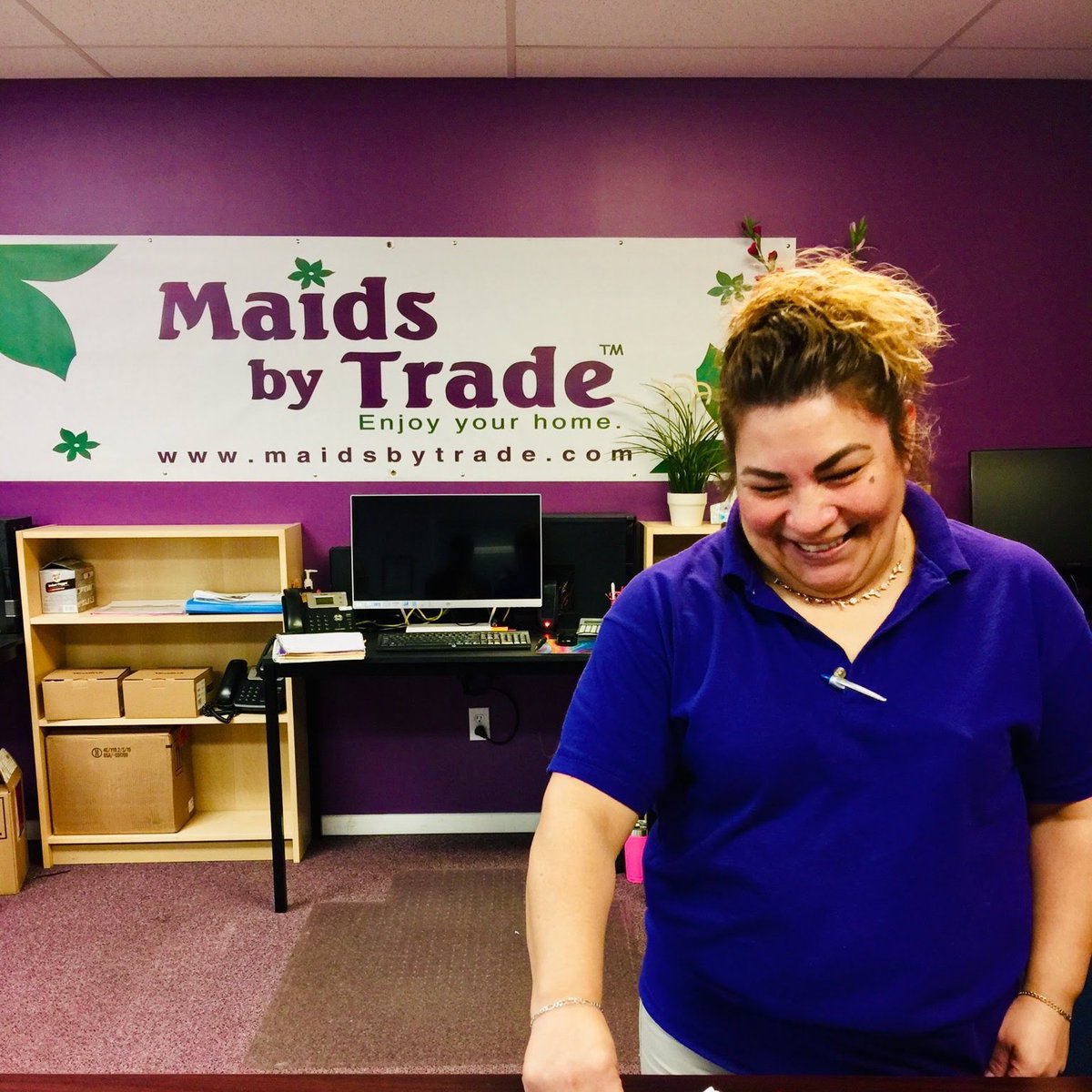 The whole Maids by Trade family wishes Sandra L. the happiest of birthdays today and many more to come! #BestBirthday #HouseCleaning #EmployeeAppreciation #Celebrate  maidsbytrade.com