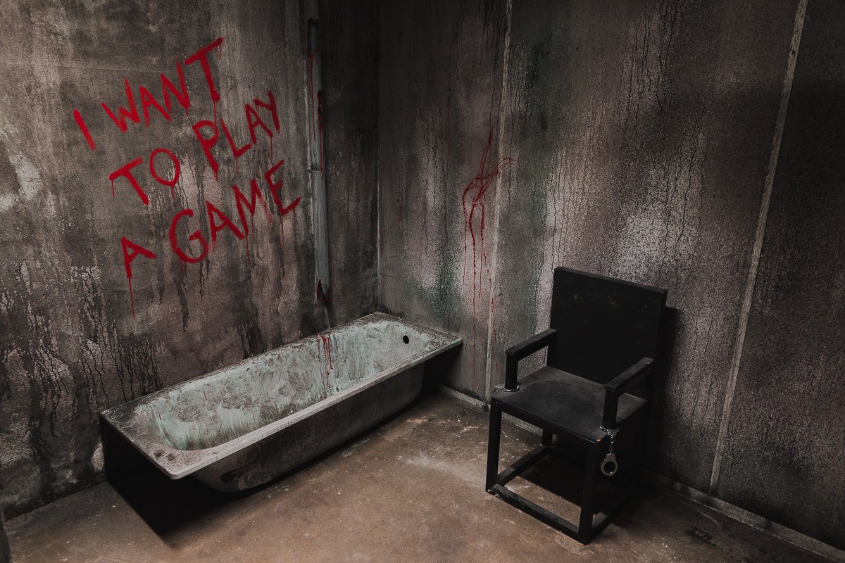 Escape_GameOver's tweet photo. Don't be afraid and come to try one of our rooms called 'Maniac'!

@DerbyUni #TwitterTakeover #Escape #EscapeRoom #EscapeGameOver #EscapeGameOverDerby #Maniac #Derby #ThingsToDoInDerbyshire #ThingsToDoInDerby #StPetersQuarter https://t.co/QESr2MCklM