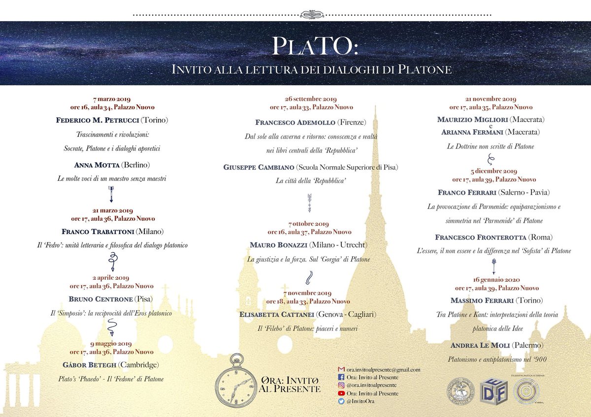 InvitoOra's tweet image. Ecco qui il programma integrale di #PlaTO aggiornato!
#savethedates😍