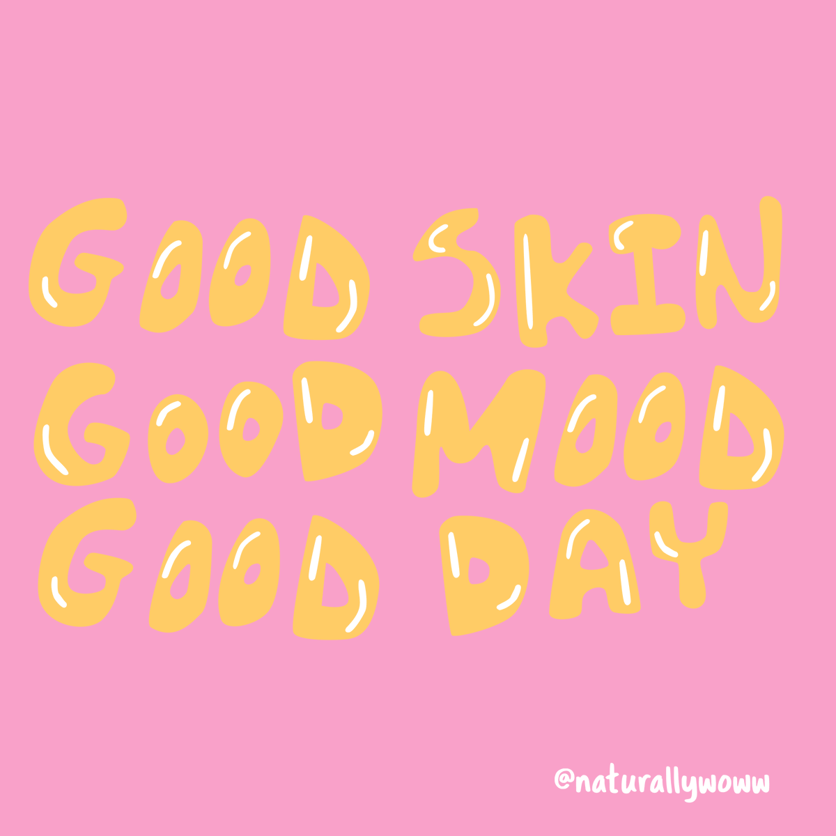 NaturallyWoww's tweet photo. Happy skin, happy life. 💁 #SkinCare #Beauty #CleanBeauty #Natural #BeautifulSkin #SkinQuote #BeautyQuote #Quotes #Mondays #Skin #Mood #Jwoww #JustWoww #NaturallyWoww https://t.co/tTLxZTufUU