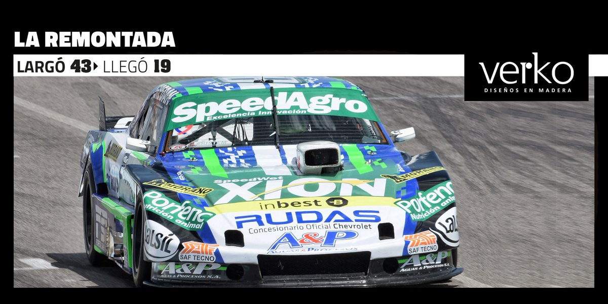 solotcOK's tweet photo. 🚅 @MartinPonte85  teminó 9º en la 2ª serie, pero se le rompió el motor y tuvo que largar último en la Final. Con el Dodge del @aypcompeticion avanzó 24 posiciones y llegó 19º, tras 30 vueltas de carrera. https://t.co/Lrdzv10VUK