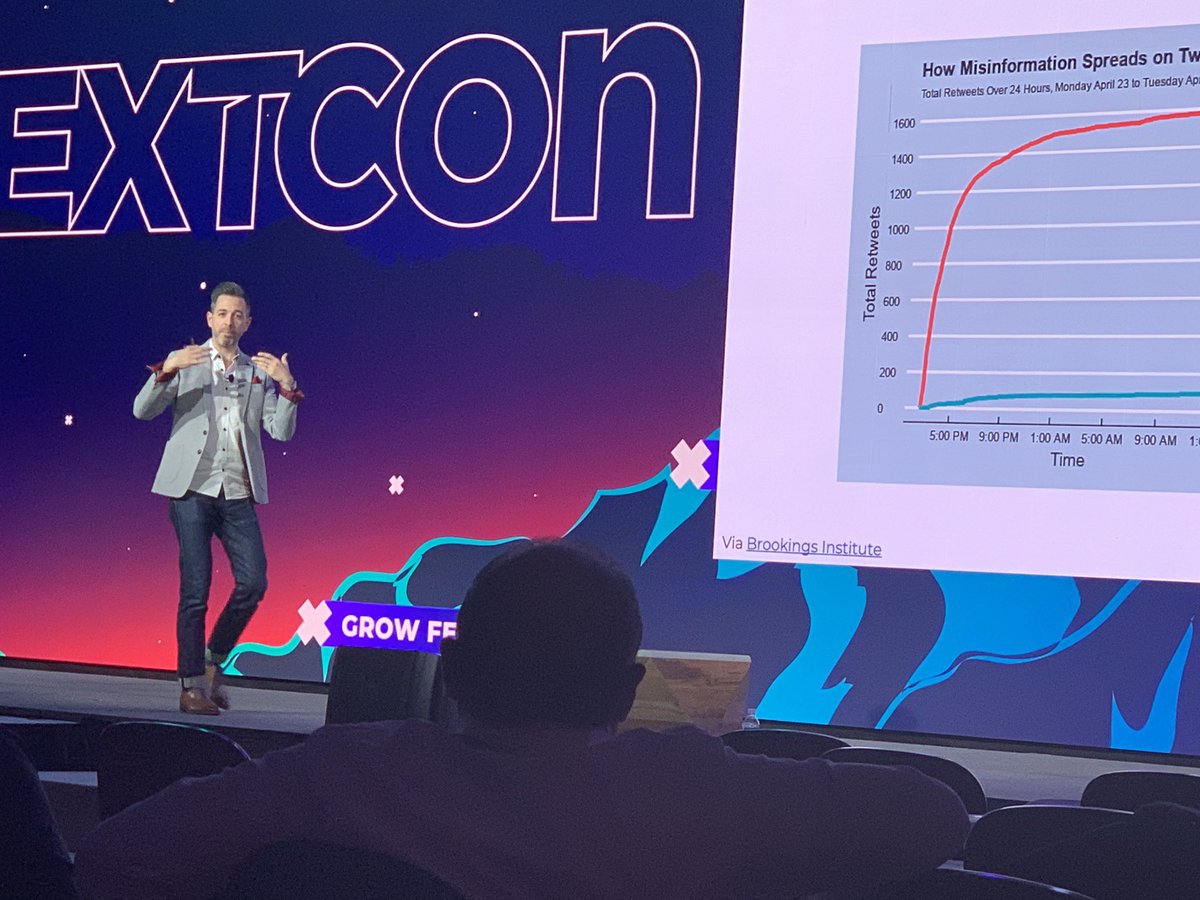 axonion's tweet image. Engage. Addict. Retain.  Brilliant data being presented on algorithmic ML approach to social signals &amp;amp; impacts to strategy.  @randfish #nextcon19 @sparktoro