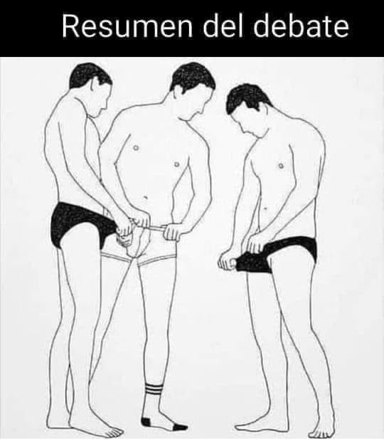 Abubukaka's tweet photo. Un robado a @carmencabezar 
#DebateElectoral https://t.co/08MUDY0yw2