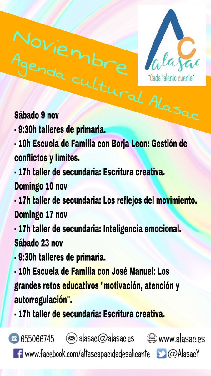 ALASAC Asociación De Altas Capacidades y Talentos (@alasacy) on Twitter photo 