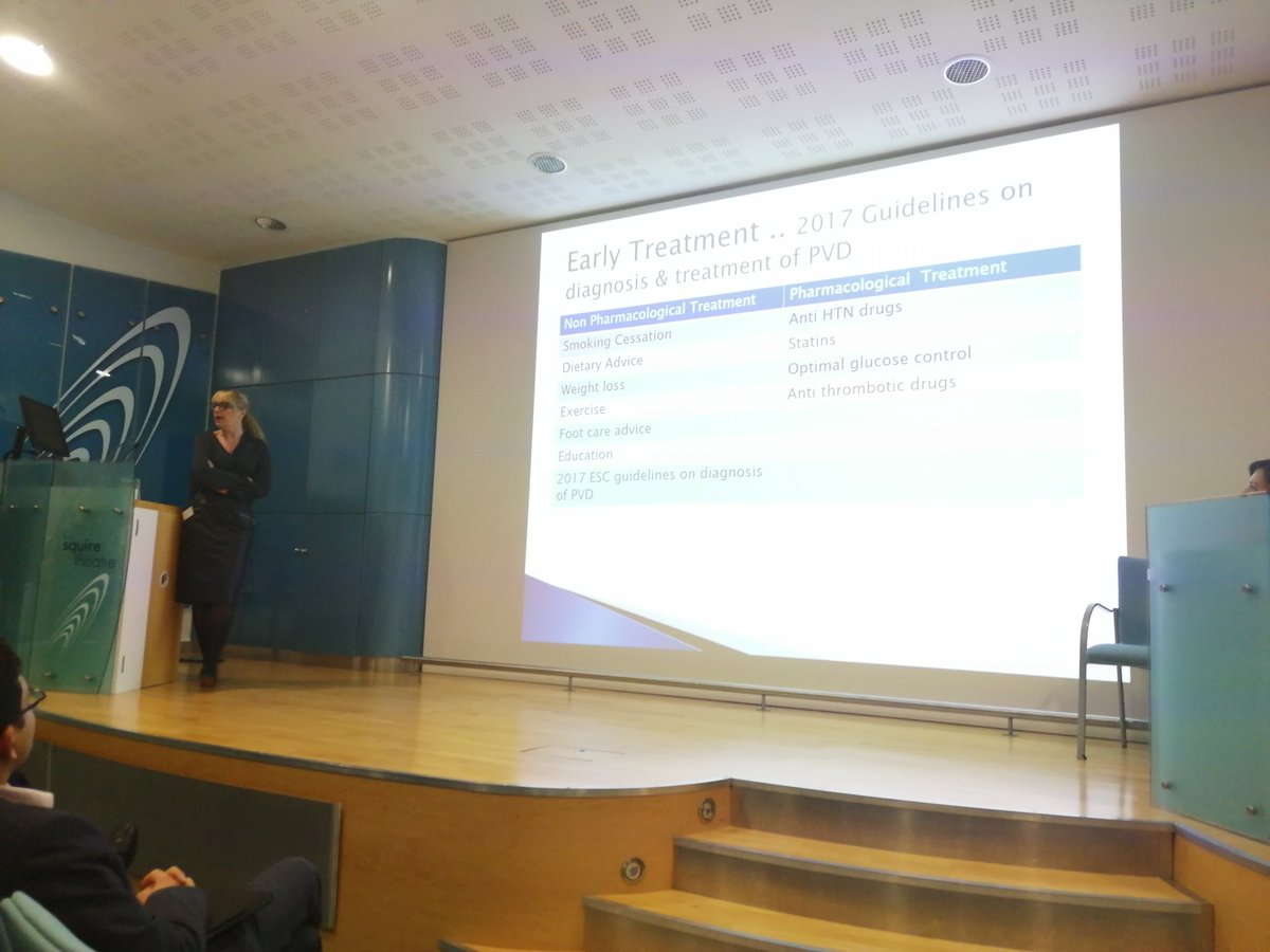 TricountiesS's tweet photo. 1st #TDGS19 Debate "Who should patients with early #PAD in the community be referred to?" Vascular #Podiatrist Michelle Thurman @CollegePodiatry versus #Vascular Nurse Claire Martin @vascularnurses 
Won narrowly by CM. Watch this space! @VascularNews https://t.co/dbnSFR1DUR