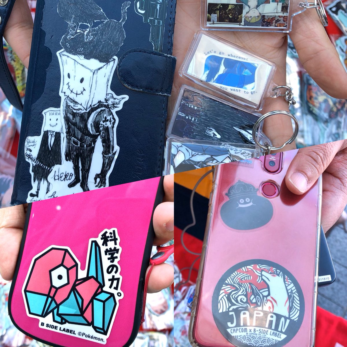ট ইট র ステッカー屋 B Side Label 昨日の宣伝販売でスマホに貼って下さったお客様を見かけたので写真を撮らせていただきました スマホケースの色に合わせて選んで下さったりしているそうです オシャレなベタ貼りキーホルダーも沢山見せていただきました ট ইট র ステッカー屋 B Side Label 昨日の宣伝販売でスマホに貼って下さったお客様を見かけたので写真を撮らせていただきました スマホケースの色に合わせて選んで下さったりしているそうです オシャレなベタ貼りキーホルダーも沢山見せていただきました