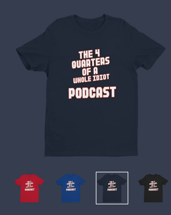 4QWI_Podcast's tweet photo. "Get yourself swagged OUT" - co-host Austin Specht.
4QWI merch is available at
https://t.co/XXUkP0MI4U
Use discount code "4QWI" for 10% off! https://t.co/YdqWdH1pPF