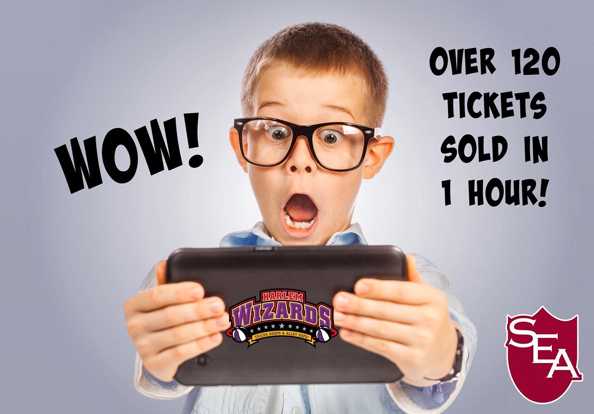 SEALancers's tweet photo. Wow! Tickets to our Harlem Wizards event are flying out the door! SEA Parents, check your emails for your link to purchase! #SEALancers #HarlemWizards #SlamTastic https://t.co/JCDNuohL2g