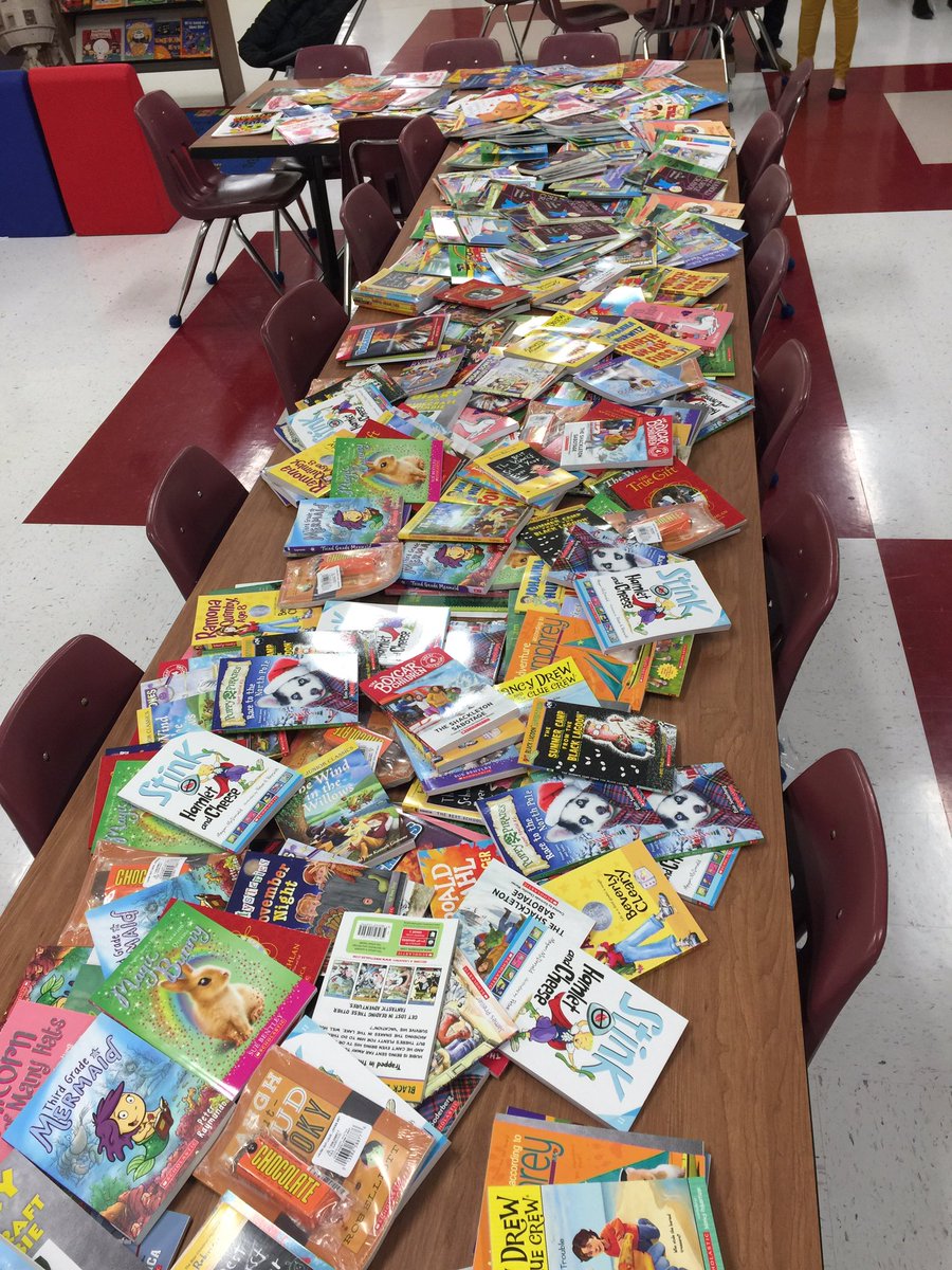 I had a member of our <a href="/BerkHeightsES/">Berkeley Heights ES</a> family donate money to the library to ensure every child was able to get a book at the book fair. I placed an order of approximately 550 books and they arrived today! Happy Reading kiddos! 😊❤️📚
<a href="/BerkCoSchoolsWV/">Berkeley Co. Schools</a> 
<a href="/YourbcsL/">@yourBCS_LMC</a>