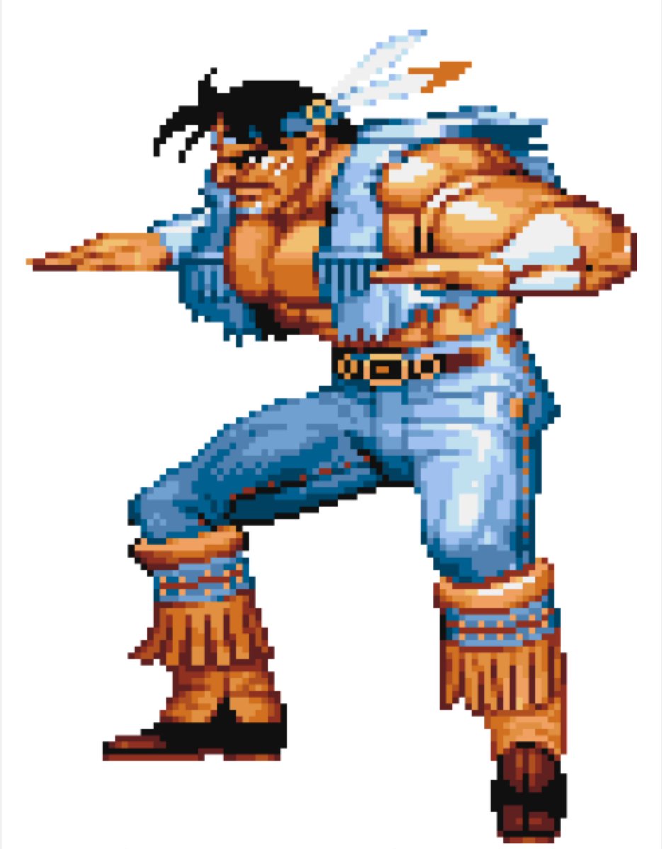If you think I'm talking out of my ass remember that T-Hawk also had a similar pose right down to the fingers and he was the second grappler character ever introduced in Street Fighter. This is the language of fighting games.