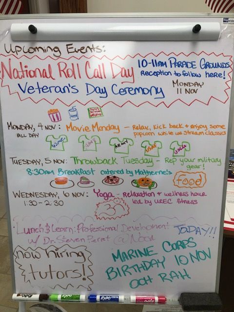 Check out what @LSUMVSC has planned for the rest of this week leading up to Veterans' Day next Monday, 11 November.