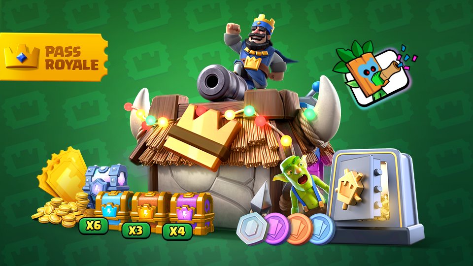 🔴SORTEO PASS ROYALE🔴
REQUISITOS:
1.- Seguir a @PromotionsUnder 
2.- Seguir a @UnderGameGG 
3.- DAR RT 🔃
4.- Tagear a 3 personas 
Acaba el día Domingo 10 de Noviembre.
SUERTE 😀🏆🤑
<a href="/ClashRoyaleRT/">ClashRoyaleRT</a>  @SmartPromo_ES <a href="/Promotions_MDL/">Mᴀ́ϙᴜɪɴᴀ ᴅᴇ Lᴇᴄʜᴇ💦👅</a>   <a href="/PromosGamers/">Promos Gamers</a> <a href="/ayudocomunidad/">Ayudamos Comunidad ♥️</a> <a href="/SeguidoresFre11/">bau</a>