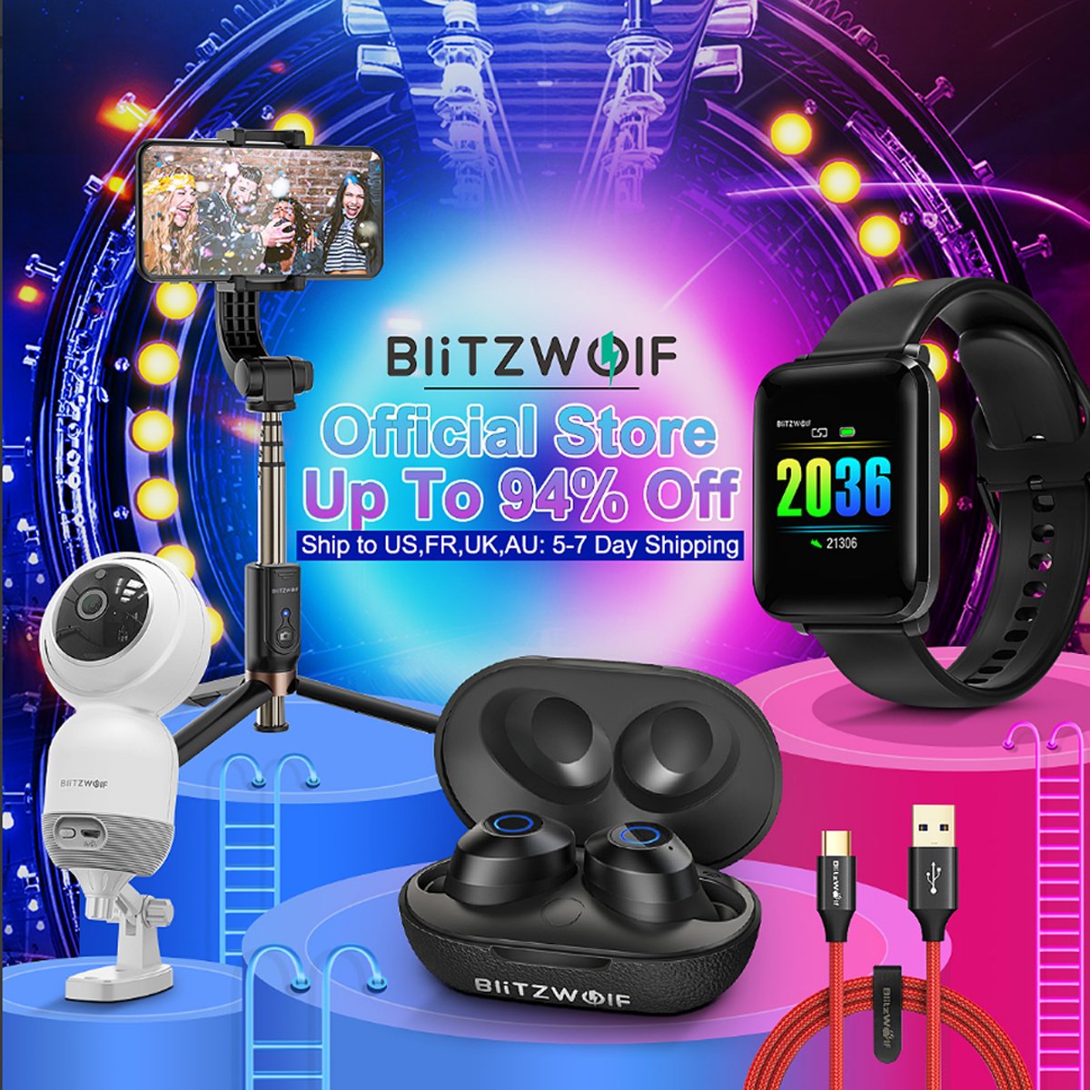 Blitzwolf Tech On Twitter Blitzwolf Official Store Up To 94
