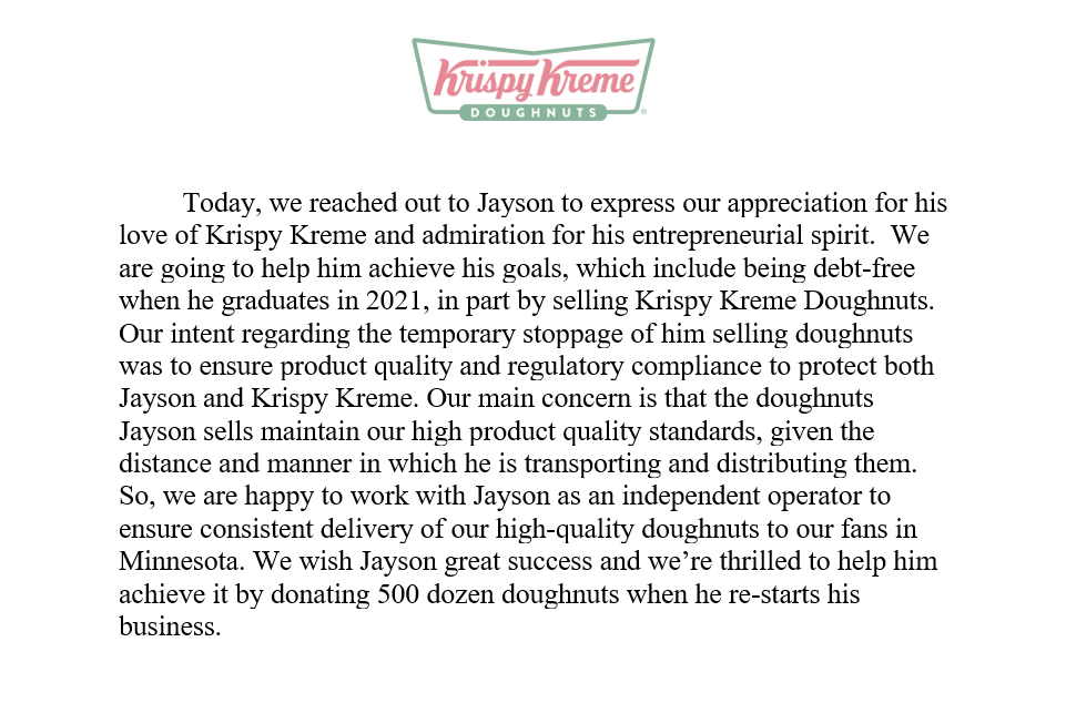 Krispy Kreme (@krispykreme) on Twitter photo 2019-11-05 01:51:13
