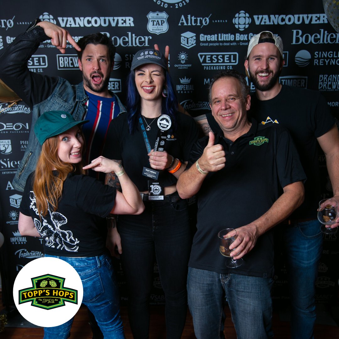 ⭐️ Best Merchandise Design went to <a href="/MAbrewing/">MAbrewing</a>  Presented by <a href="/ToppsHops/">Topp's Hops</a> 👉Artist/Designer: Taylor Doyle

Creative Industry Awards are presented by <a href="/majortomagency/">Major Tom</a> CONGRATS TO ALL THE WINNERS!

📸: @justjash #BCAged10Years #beerstagram #bcbeerawards #bcbaX