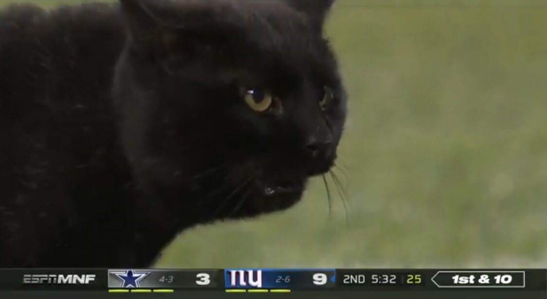 So who gets bad luck the Giants or the Cowboys