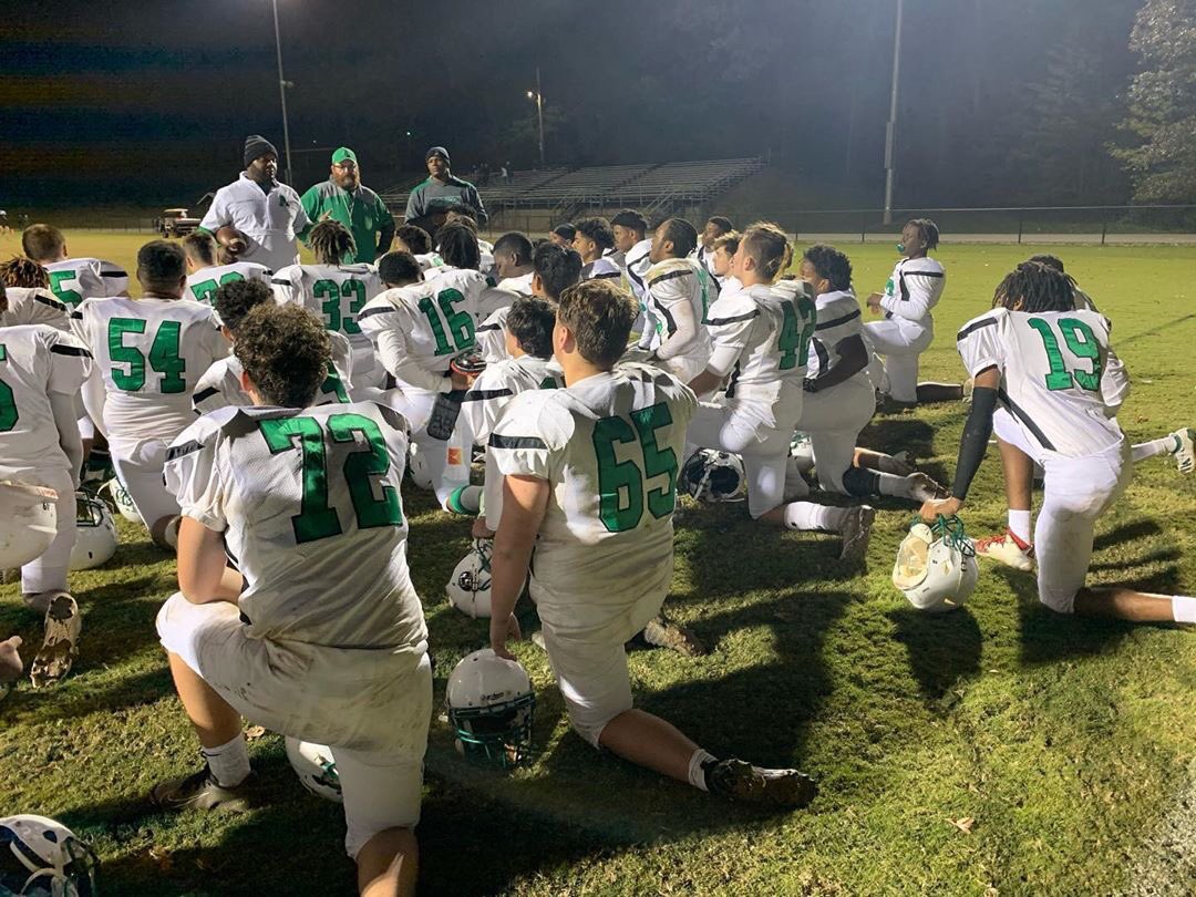 Posted @withrepost • @ashbrookfootball Congrats to our JV team on the 14-0 win over North Gaston tonight. Come support the team this Thursday at 7pm when they take on the Hunter Huss Huskies!