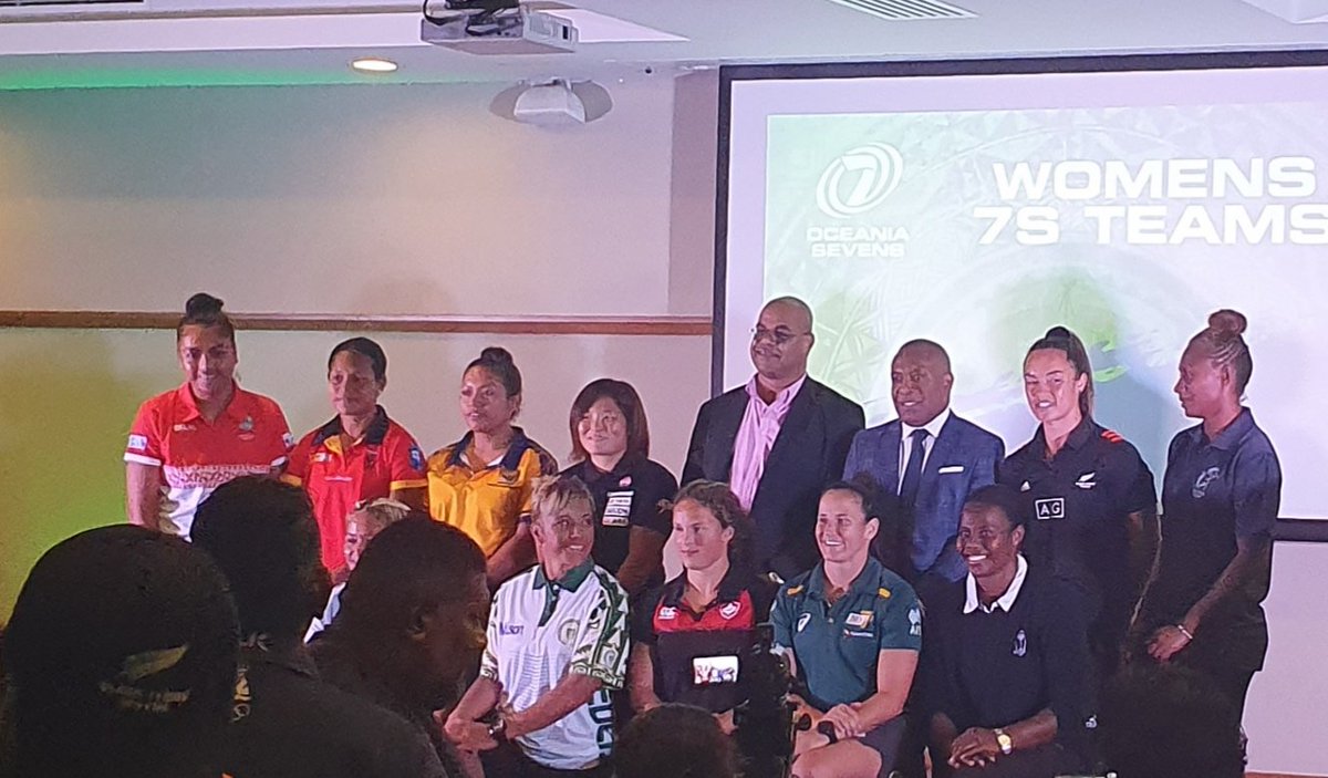 Great to see a record number of #women's teams at this year's #Oceania7s #Rugby #Pacific championship and #olympicqualifiers. #EqualPlayingField encouraged by @oceaniarugby supported by partners including #PacPartnership to #EVAWG @EUPasifika @dfat @unwomenpacific