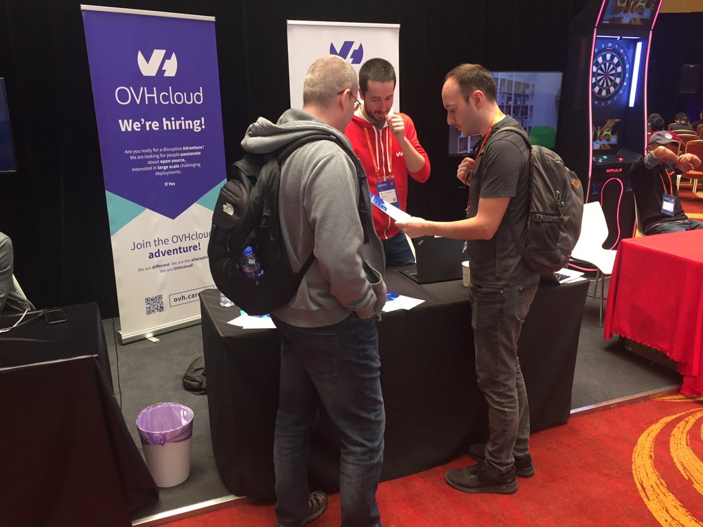 pilgrimstack's tweet image. @OVHcloud is hiring stackers!
SRE and Software Engineers, if you want to feel the thrill of large scale production environment, apply here: careers.ovh.com/en-gb/job/publ…