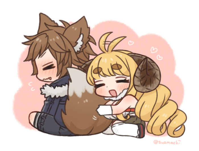 アニラ(グラブル) 「フカフカ 」|まち🐻‍❄️のイラスト